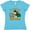 Aqua, variant on Inktastic I'm Excited for Oktoberfest with Cute Hedgehog Women's V-Neck T-Shirt