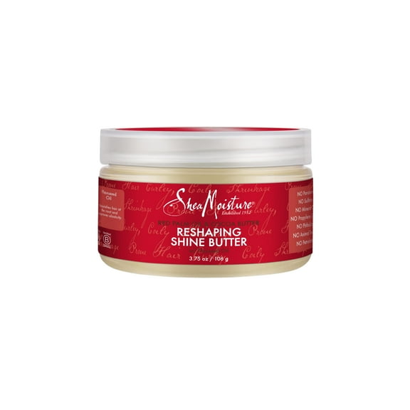 SheaMoisture Sulfate-Free Red Palm Oil & Cocoa Butter Shine Butter, 3.75 oz