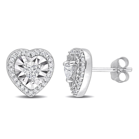 Everly Women's Diamond 14k White Gold Earrings