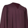 thumbnail image 3 of Endea Graduation Matte Maroon Graduation Gown, 3 of 8