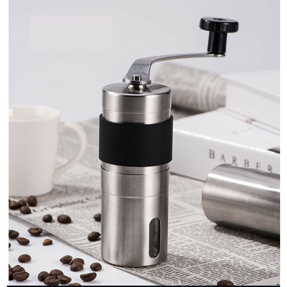 Traveling Home Manual Coffee Grinder Dveda Heavy Duty Stainless Steel Portable Coffee Grinder with Adjustable Ceramic Burr for Office 