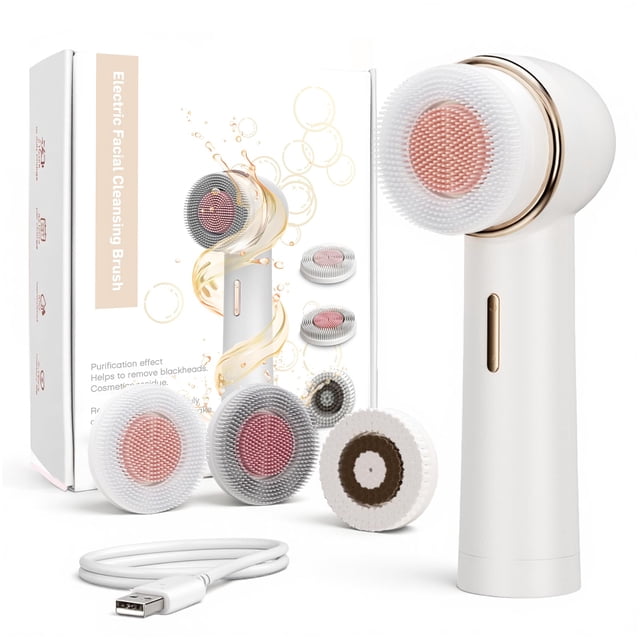 Cepillo Limpiador Facial Eléctrico Recargable AFEIOFT