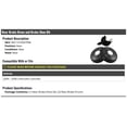 thumbnail image 3 of Marketplace Auto Parts Rear Brake Drum and Brake Shoe Kit - Compatible with 2004-2008 Chevy Colorado, 3 of 4