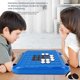 thumbnail image 2 of White Chess Game Board, Compact 10.43x1.57x13.78 Inches, Cognitive Development, Visual Focus, Reverse Brain Teaser for Travel and Desk, 2 of 5
