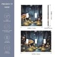 thumbnail image 2 of 2 Gang Switch Covers Mushrooms Magic Light Wall Plate Home Faceplate Switch Plates 4.56”x4.48”, 2 of 8
