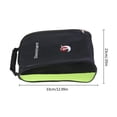 thumbnail image 3 of Soidarity Bolsa para zapatos de Golf dominante, estuche organizador con cremallera, bolsillo portátil, deportes de gran capacidad para Type2 NO2, 3 of 4