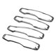 thumbnail image 1 of 4Pcs Car Door Handle Trim Decoration Is Suitable for XC60 XC90 S90 V90 2018 2019 2020 Chrome Access, 1 of 5