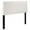 White, variant on Modway Tranquil Performance Velvet Full/Queen Headboard in Ivory