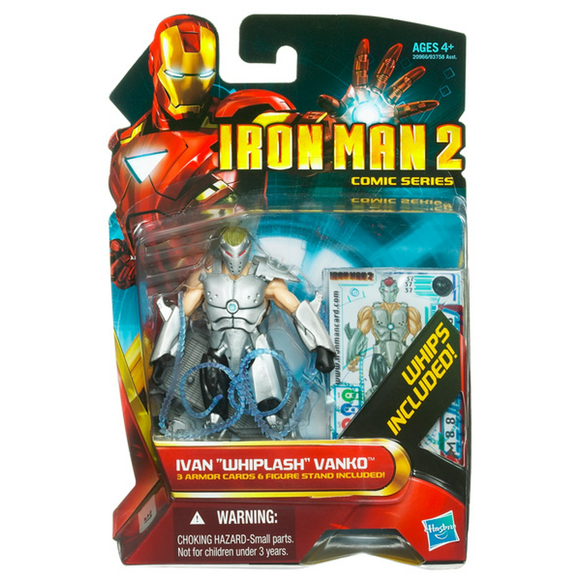 Iron Man 3 75 Inch Action Figure Comic Series Wave 4 Whiplash