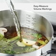 thumbnail image 4 of KitchenAid - Brushed Stainless Steel Cookware Set, 10-Piece Pots and Pan Set, Induction Cooktop Compatible, 4 of 8