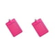 thumbnail image 4 of Inteprter Paquete de 10 titulares de tarjetas de identificación Moda de negocios Carcasa protectora Multifuncional Tarjetas de autobús Manga para hombres Vertical/Rojo rosa 2piezas, 4 of 5
