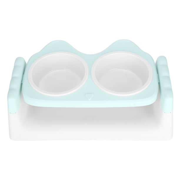 Cuencos Elevados Para Comida De Gato, Cuencos De Agua De Plástico Doble Para Comida De Gato Con Soporte Elevado Para Comida Húmeda Para Sostener Comida Seca Para Aperitivos Para Amonsee Otros