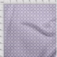 thumbnail image 4 of oneOone Cotton Cambric Purple Fabric Geometric Triangle Craft Projects Decor Fabric Printed By The Yard 56 Inch Wide, 4 of 4