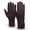 B, variant on beishanbush Gloves Mittens Winter Riding Thickened Warm Screen Plush Solid Button Women Outdoor Gloves D