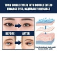 thumbnail image 4 of Fiudx Parche de Doble Párpado, Tiras Invisibles de Encaje para Ojos, Almohadillas Adhesivas Moldeadoras Naturales, Ropa Interior Duradera para Ojos, Diseño Compatible con Maquillaje, Uso Diario, Apto, 4 of 7