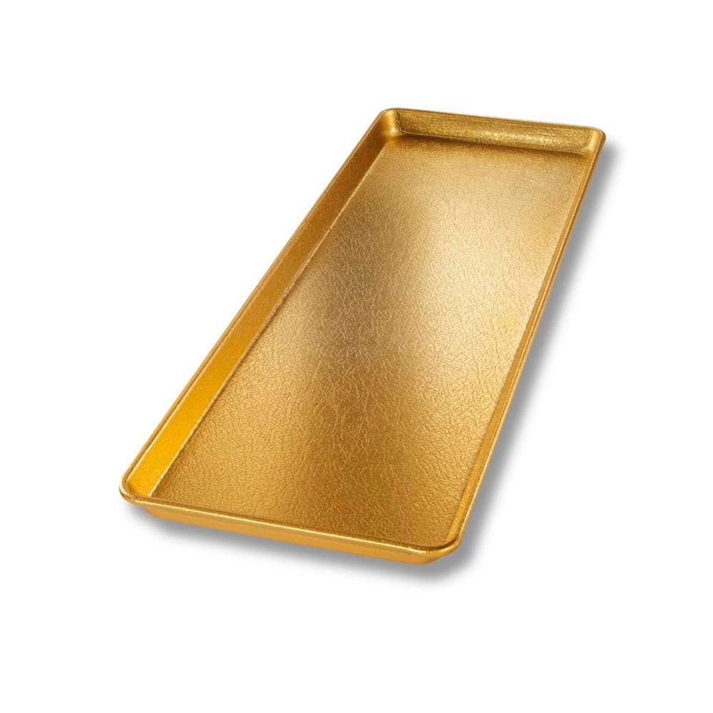 Chicago Metallic Bakeware 9 x 26" Gold Aluminum Display Pan