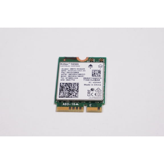 5W10V25809 Lenovo Wireless Card AN515-57-56FC