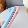 thumbnail image 5 of Oval Shape Solid Color Protection Soft Compatible with iPhone Case (M Khaki,iPhone 15 Plus), 5 of 13