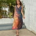 thumbnail image 5 of Mermaid Fish Scales King Size Sleeveless Dress Dresses Summer Women Dresses Clothing Woman Dresses Dress, 5 of 7