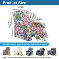 thumbnail image 7 of FKELYI Recliner Chair Slipcover 4 Pcs Covers for Reclinging Armchair Bohemian Lotus Flower Print Non-Slip Breathable Fitted Sofa Couch Covers Furniture Decor Protector, 7 of 7