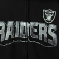 thumbnail image 4 of Men's G-III Sports by Carl Banks Black Las Vegas Raiders Perfect Season Full-Zip Hoodie, 4 of 4
