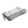 thumbnail image 3 of Sleep Enhancing Cervical Support Comfort Goose Down Pillow, Cervical Neck Pillow for Sleeping, Ergonomic Neck Support Pillows for All Sleeping Positions (1 Pack, White, Medium), 3 of 9