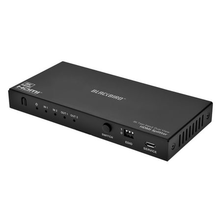 UPC: 0889028185209 | Monoprice Blackbird 8K Dual Function Splitter/Switch (1×2 Splitter or 2×1 Switch)  8K@60  4K@120  40Gbps  HDR  HDMI 2.1  HDCP 2.3  EDID