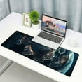 thumbnail image 6 of nygtbtfer Desk Pad, Office Desk Mat Large Gaming Mouse Pad Extended Computer Mouse Pad Water-Resistant Thick Writing Pads with Non-Slip Rubber Base for Office Home (), 6 of 6