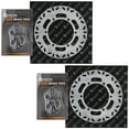 thumbnail image 1 of Niche Front Brake Rotor Pad Kit for Honda NT650 45351-MS8-020 Motorcycle MK1007076, 1 of 6