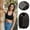 Black, variant on Short Bob Human Hair Wig Black Lace Front Straight With Plucked Baby Hair Highlighted Natural For Women