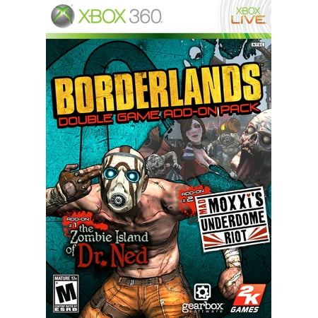 Borderlands Double Game Add-On Pack: The Zombie Island Of Dr. Ned / Mad Moxxi's Underdome Riot