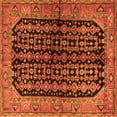 thumbnail image 1 of Ahgly Company Indoor Square Persian Orange Traditional Area Rugs, 3' Square, 1 of 1