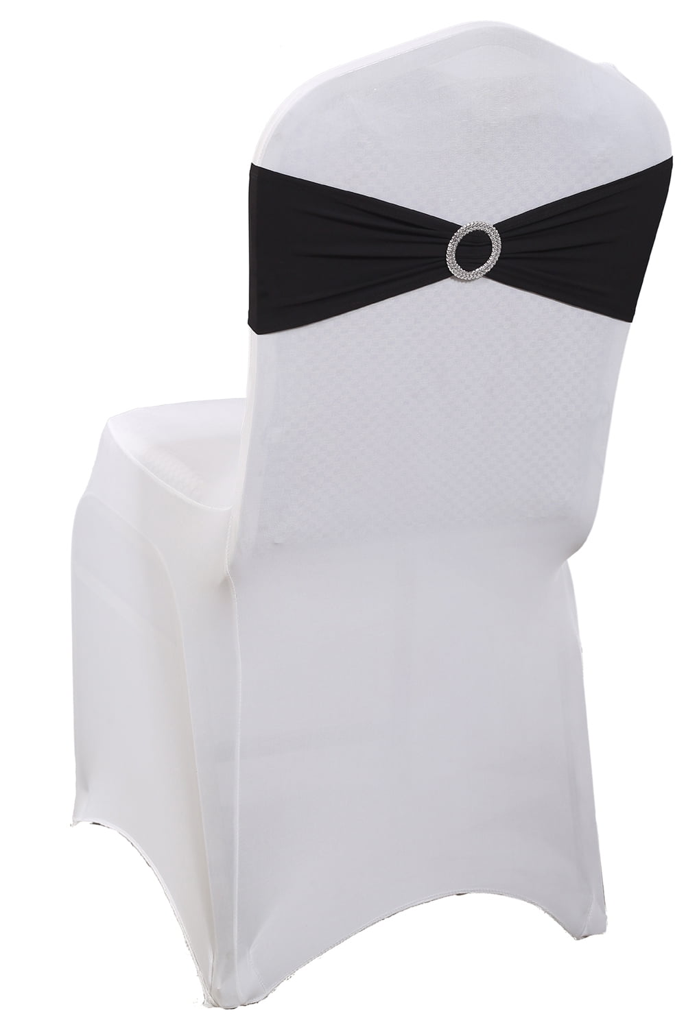 Details about   10 Black Spandex STRETCHABLE CHAIR SASHES Wedding Party Decorations SALE 