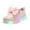 Pink, variant on Girls Glitter Bow Light Up Sneakers Kids Sole Athletic Shoes with Strap Girls（12M 6Y） Clothes