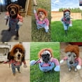 thumbnail image 4 of Pet Halloween Costume, Dog Funny Costume Halloween Cosplay Outfits Cute Clothes Adjustable Party Dress Up Apparel Accessories for Small Medium Large Dogs (Large), 4 of 5