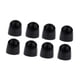 thumbnail image 2 of 8 Uds. Cubiertas para pernos de inodoro, accesorios de baño, fácil instalación, cubierta decorativa redonda para inodoro, cubierta para inodoro para uso doméstico Negro, 2 of 8