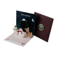 thumbnail image 1 of Christmas Cards 4.3x4.3inch Small Up Card With Envelopes Stickers 3D Cute Holiday Greeting Cards Santa Snowman Reindeer Xmas Tree Christmas Cards For Kids, 1 of 6