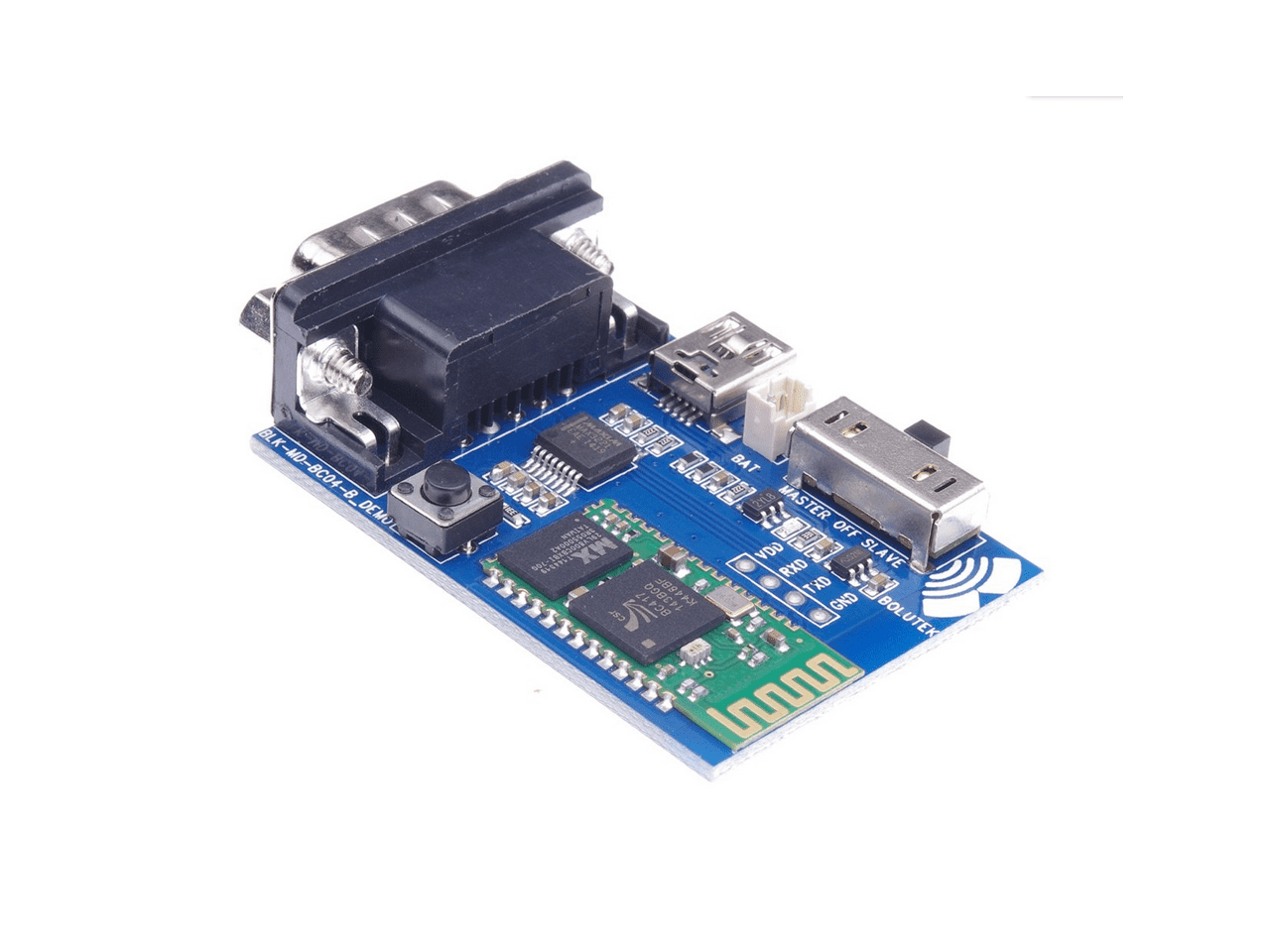 Bluetooth Serial Adapter RS232 Communication Master-Slave 2 Modes 5V ...
