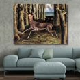 thumbnail image 3 of Art Canvas Mart Frida Kahlo The Little Deer 24” x 18” Framed Canvas Art Prints, 3 of 3