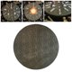 thumbnail image 5 of Tablero de , Suministros de altar, Decoración para hogar, Brujería tallada, Tablero de adivinación Metafísico Tablero de adivinación Colco Placa de astrología de madera, 5 of 7
