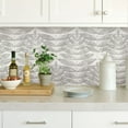 thumbnail image 5 of NuWallpaper Terrain Vinyl Peel And Stick Wallpaper, 216-in by 20.5-in, 30.75 sq. ft., 5 of 8