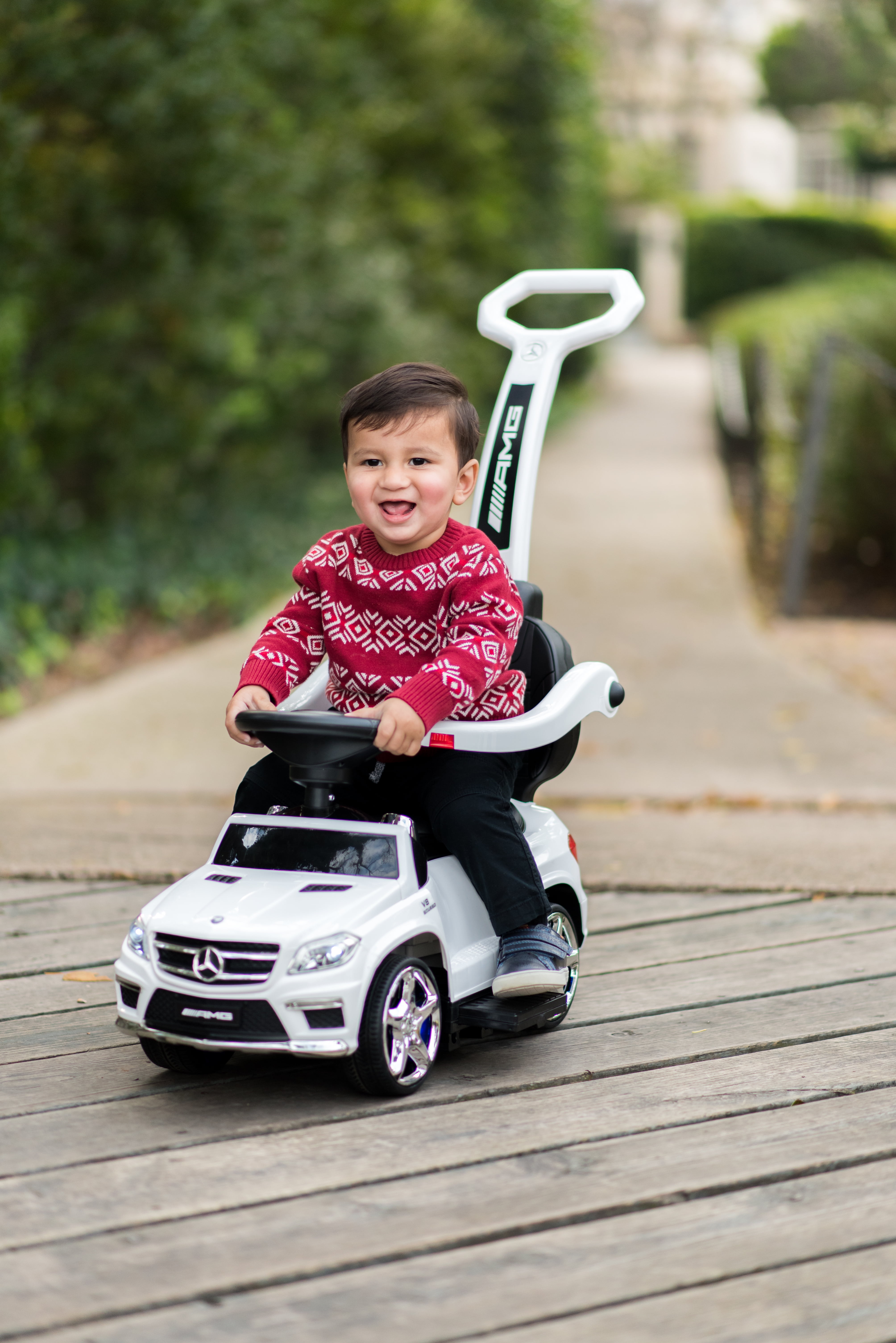 Best Ride on Cars Mercedes Push Car White for sale online 