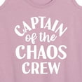 thumbnail image 3 of Instant Message - Captain Of The Chaos Crew - Women's Racerback Tank Top, 3 of 6