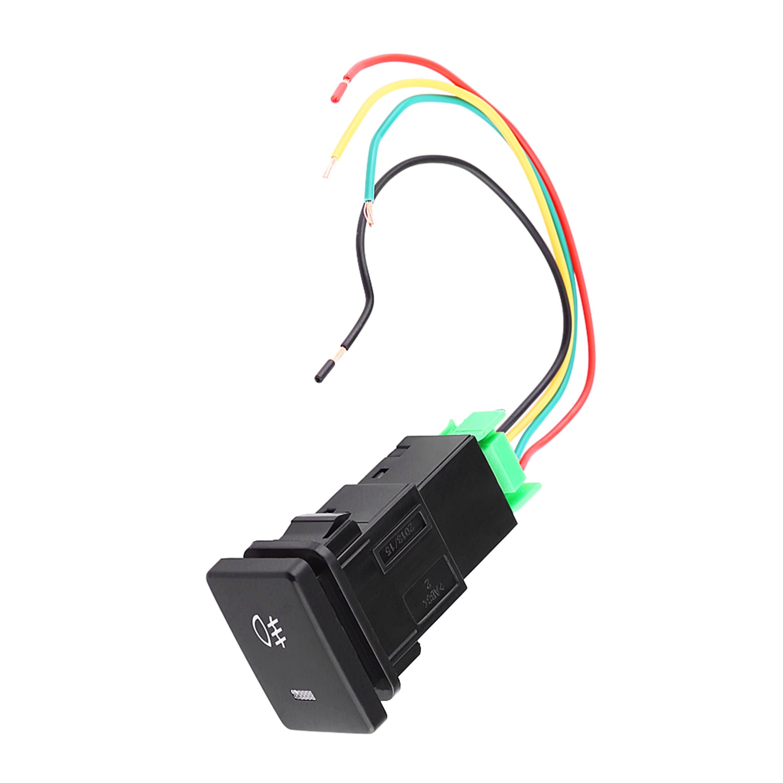 Foglight Switch Fog Light On Off Car Foglight Switch DC 12V 4 Wire Car