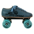 thumbnail image 3 of Fly Drone Patins à Chaussures Quad Haute Vitesse pour Utilisateurs Professionnels et Intermédiaires, Ajustés avec Roulements de 7mm 2rs et Roues en Pu de 65mm pour Tous les Groupes d'Âge Garçons & Filles / Bleu-Junior 12 Uk / Longueur des Pieds 19 cm, 3 of 5