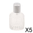 thumbnail image 1 of Botellas de perfume portátiles del envase de cristal de la piña del paquete 4-5 con del espray 5 piezas, 1 of 10