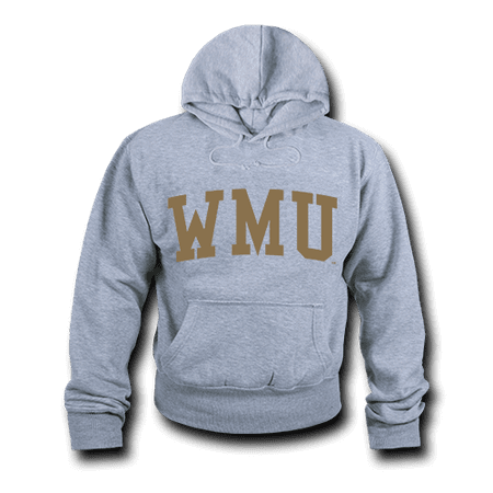 - NCAA Western Michigan University Hoodie Sweatshirt Game Day Fleece Pullover HGRY 2XL