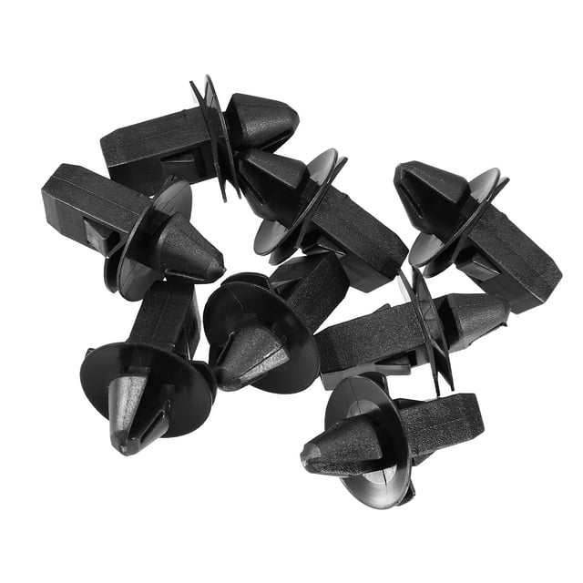 Unique Bargains 8 Pcs Automotive Clips Compatible for Ram 5500 2013-2018 Durable Plastic Black