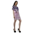 thumbnail image 4 of Moomaya Birthday Dresses Women Printed Work Dress Women Office V Neck Dresses, 4 of 6