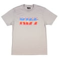 thumbnail image 1 of KISS Junior's Colorful Band Logo Boyfriend T-Shirt, Large, 1 of 2